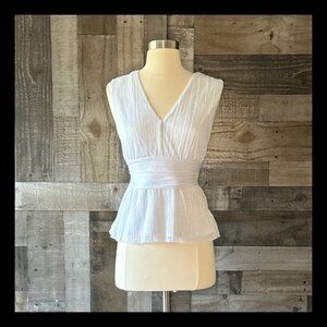 Joie sparkly v-neck top xsmall angelic festival boho elegant old money party